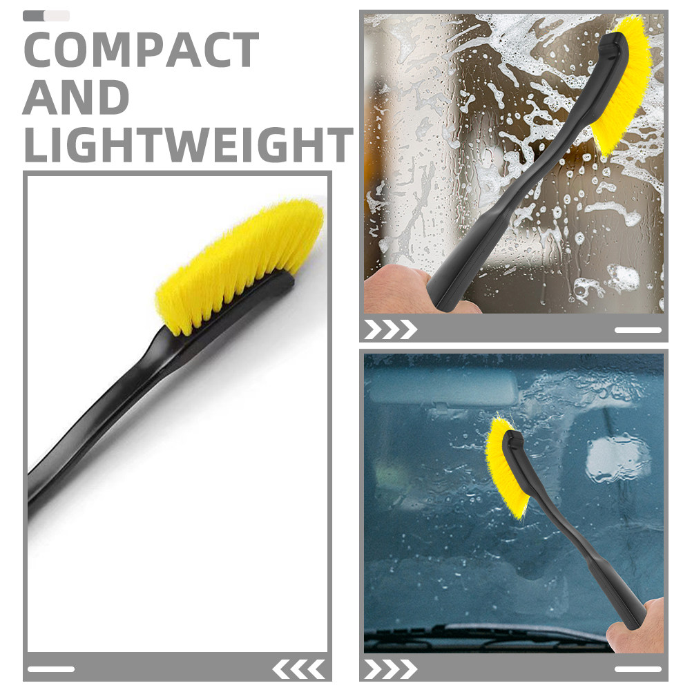 ชุดแปรงล้างยางรถยนต์ 2 ชิ้น ขน - Dirt Brush Interior บทวิจารณ์และราคา