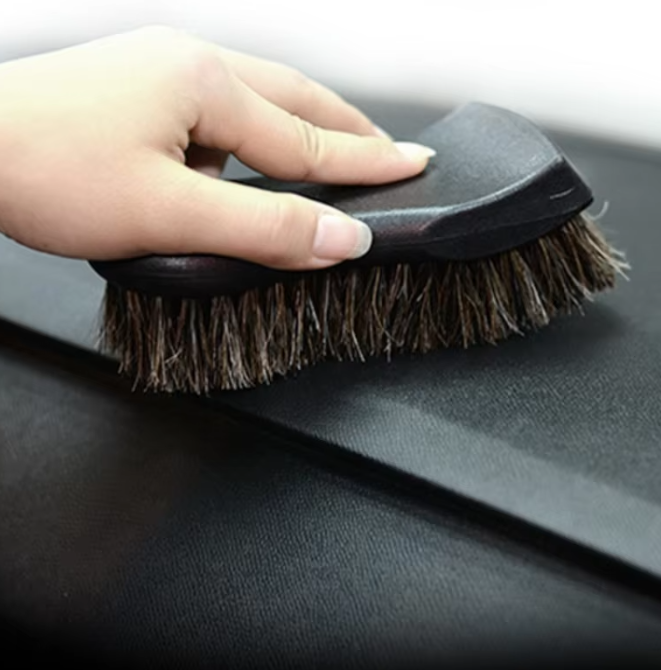 แปรงทำความสะอาดหนังแท้จากขนม้า - Leather Cleaner Interior บทวิจารณ์และราคา