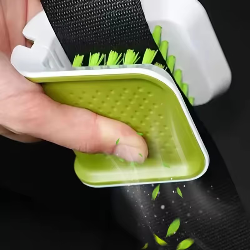 แปรงขนแข็งแบบพับได้สองด้านรูปต - Seat Cleaner Fabric บทวิจารณ์และราคา